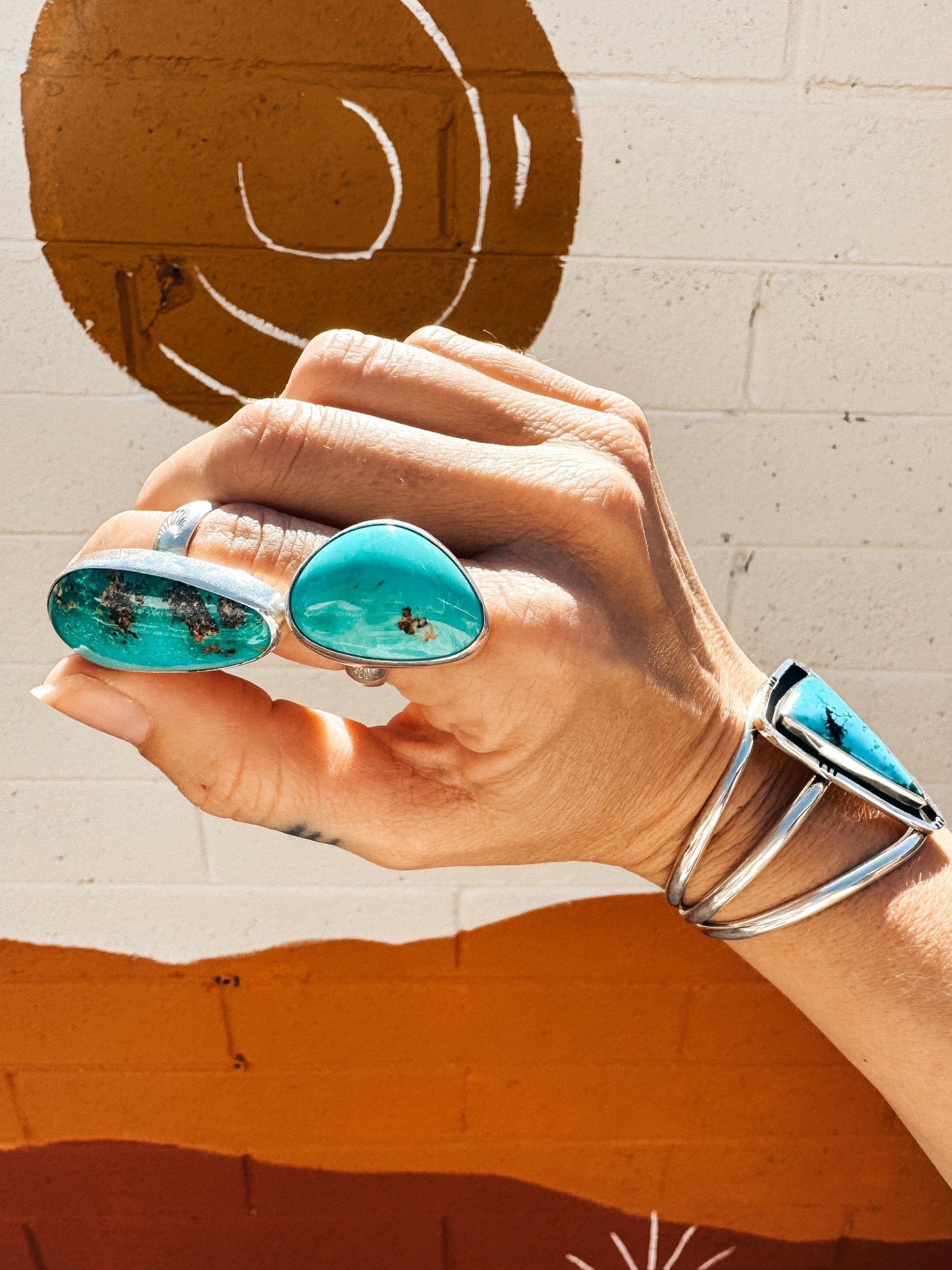 Oasis Ring (Size 8.25) - Golden Road Crafted