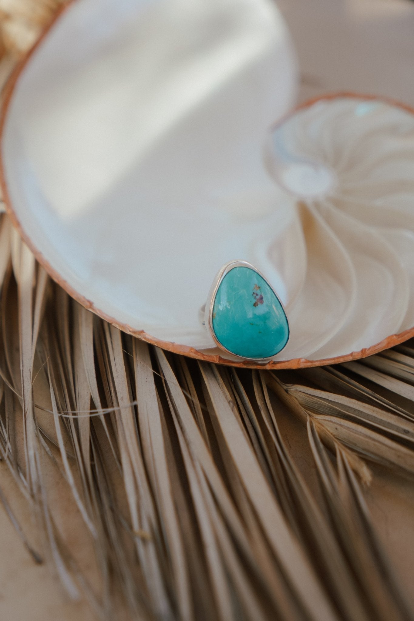 Oasis Ring (Size 8.25) - Golden Road Crafted