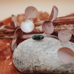 Ocean Jasper Horizontal Ring (Size 6) - Golden Road Crafted