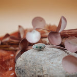 Ocean Jasper Horizontal Ring (Size 8.5) - Golden Road Crafted