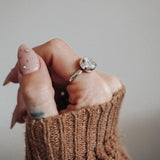 Ocean Jasper Horizontal Ring (Size 9) - Golden Road Crafted