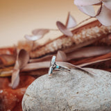 Ocean Jasper & Lone Mtn Turquoise Ring (Size 8.25) - Golden Road Crafted
