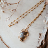 Ocean Jasper Necklace - Golden Road Crafted