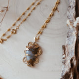 Ocean Jasper Necklace - Golden Road Crafted