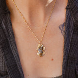 Ocean Jasper Necklace - Golden Road Crafted