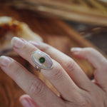 Ocean Jasper Ring (Size 5.5) - Golden Road Crafted