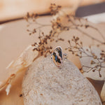 Ocean Jasper Ring (Size 6) - Golden Road Crafted