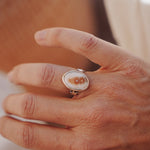 Ocean Jasper Ring (Size 6.25) - Golden Road Crafted