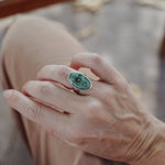Ocean Jasper Ring (Size 6.25) - Golden Road Crafted