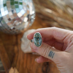 Ocean Jasper Ring (Size 6.25) - Golden Road Crafted