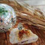 Ocean Jasper Ring (Size 7) - Golden Road Crafted