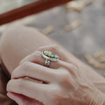 Ocean Jasper Ring (Size 7) - Golden Road Crafted