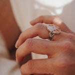 Ocean Jasper Ring (Size 7) - Golden Road Crafted