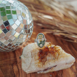 Ocean Jasper Ring (Size 7) - Golden Road Crafted