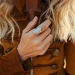 Ocean Jasper Ring (Size 7) - Golden Road Crafted