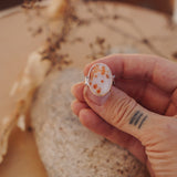 Ocean Jasper Ring (Size 7) - Golden Road Crafted