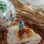 Ocean Jasper Ring (Size 7.5) - Golden Road Crafted