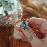 Ocean Jasper Ring (Size 7.5) - Golden Road Crafted