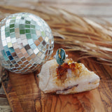 Ocean Jasper Ring (Size 8) - Golden Road Crafted