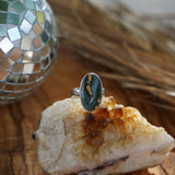 Ocean Jasper Ring (Size 8) - Golden Road Crafted