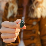 Ocean Jasper Ring (Size 8) - Golden Road Crafted