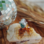 Ocean Jasper Ring (Size 8.75) - Golden Road Crafted