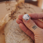 Ocean Jasper Ring (Size 9) - Golden Road Crafted