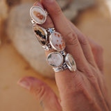 Ocean Jasper Ring (Size 9) - Golden Road Crafted
