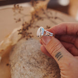 Ocean Jasper Ring (Size 9) - Golden Road Crafted