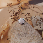 Ocean Jasper Ring (Size 9) - Golden Road Crafted