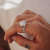 Ocean Jasper Ring (Size 9) - Golden Road Crafted