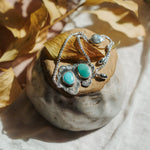 Out West Adjustable Bracelet in Campitos & Royston Turquoise - Golden Road Crafted