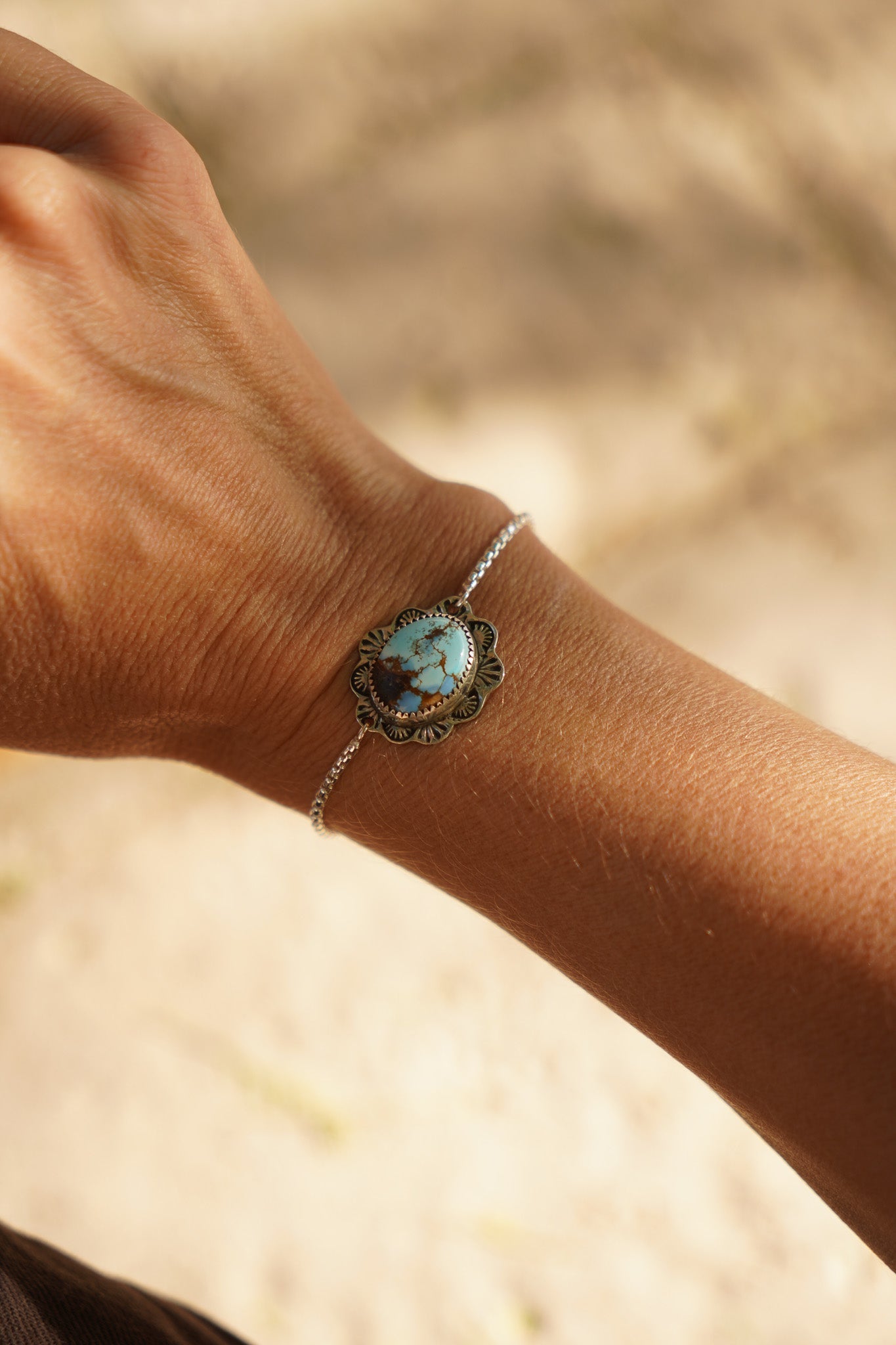 Out West Adjustable Bracelet in Golden Hills - Golden Road Crafted