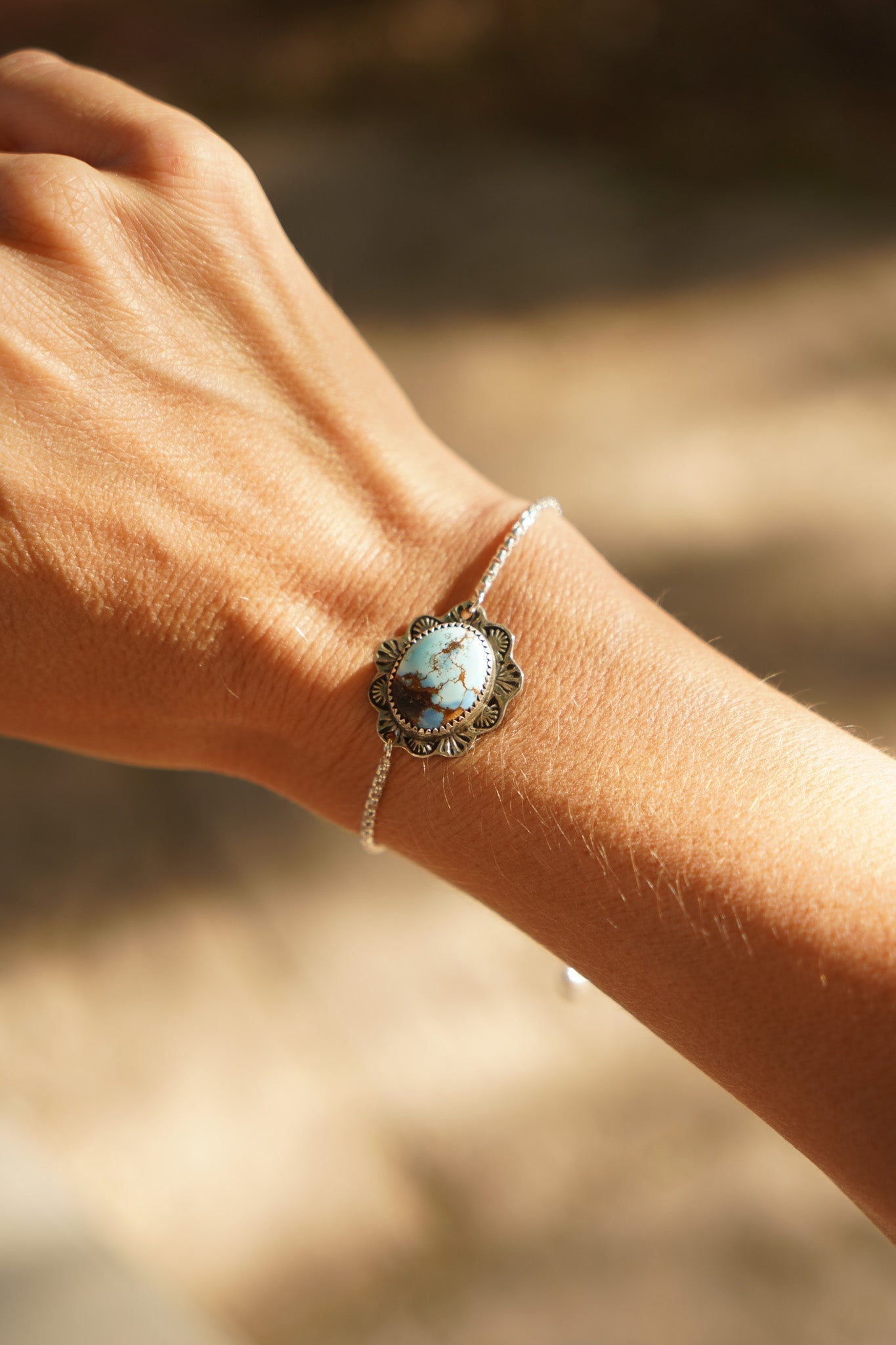 Out West Adjustable Bracelet in Golden Hills - Golden Road Crafted