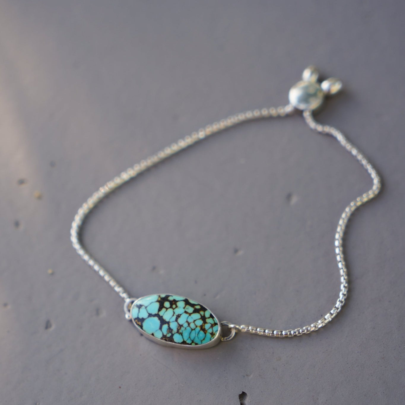 Out West Adjustable Bracelet in Hubei Turquoise - Golden Road Crafted