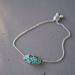 Out West Adjustable Bracelet in Hubei Turquoise - Golden Road Crafted