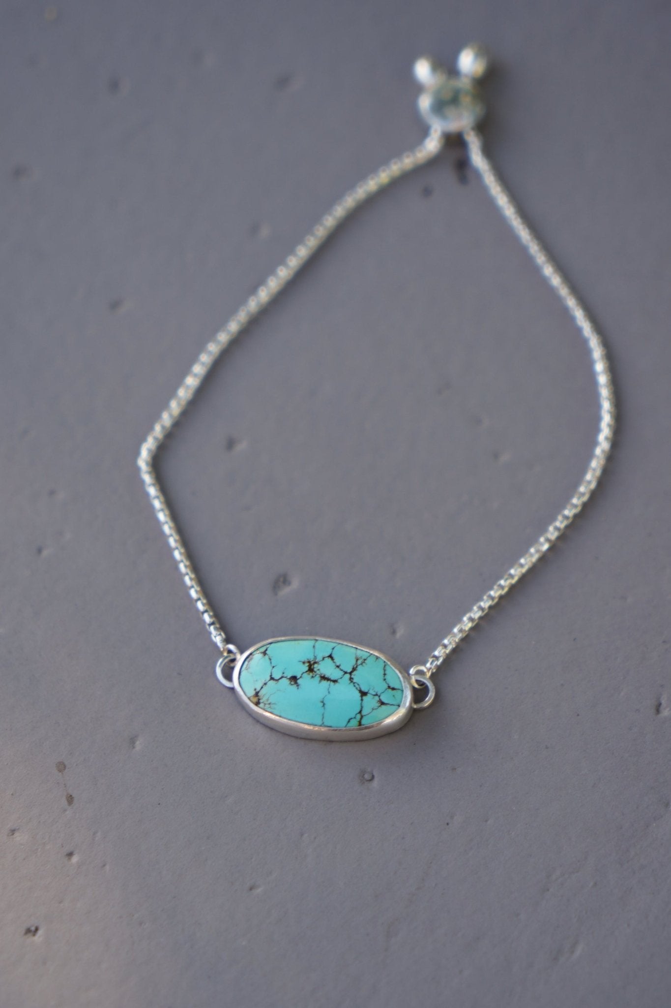 Out West Adjustable Bracelet in Hubei Turquoise - Golden Road Crafted