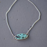 Out West Adjustable Bracelet in Hubei Turquoise - Golden Road Crafted