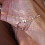 Out West Adjustable Bracelet in Hubei Turquoise - Golden Road Crafted