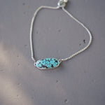 Out West Adjustable Bracelet in Hubei Turquoise - Golden Road Crafted
