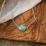 Out West Adjustable Bracelet in Royston Turquoise - Golden Road Crafted