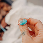 Out West Adjustable Bracelet in Whitewater Turquoise - Golden Road Crafted