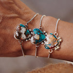Out West Bracelets in Spiny Oyster Hearts - Golden Road Crafted