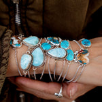 Out West Bracelets in Spiny Oyster Hearts - Golden Road Crafted