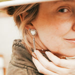 Pearl Heart Earrings - Golden Road Crafted