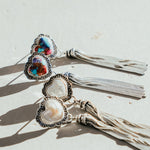 Pearl Heart Earrings - Golden Road Crafted