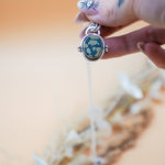Pendant in Hubei Turquoise - Golden Road Crafted