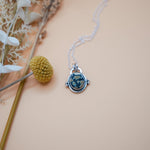 Pendant in Hubei Turquoise - Golden Road Crafted