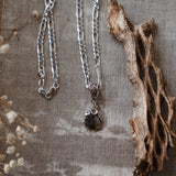 Pendant in Scenic Agate - Golden Road Crafted