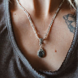 Pendant in Scenic Agate - Golden Road Crafted